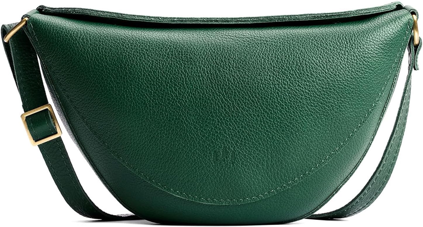 Portland Leather Goods Koala Sling Bag – Leather Sling with Adjustable Strap – Handmade from the Finest Full-Grain Hides