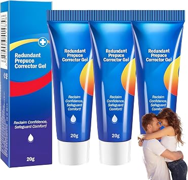 Phimosis Cream for Adults, Natural Phimosis Correction Gel, Gentle Easy Recovery, Redundant Pre-Puce Gel 3PCS