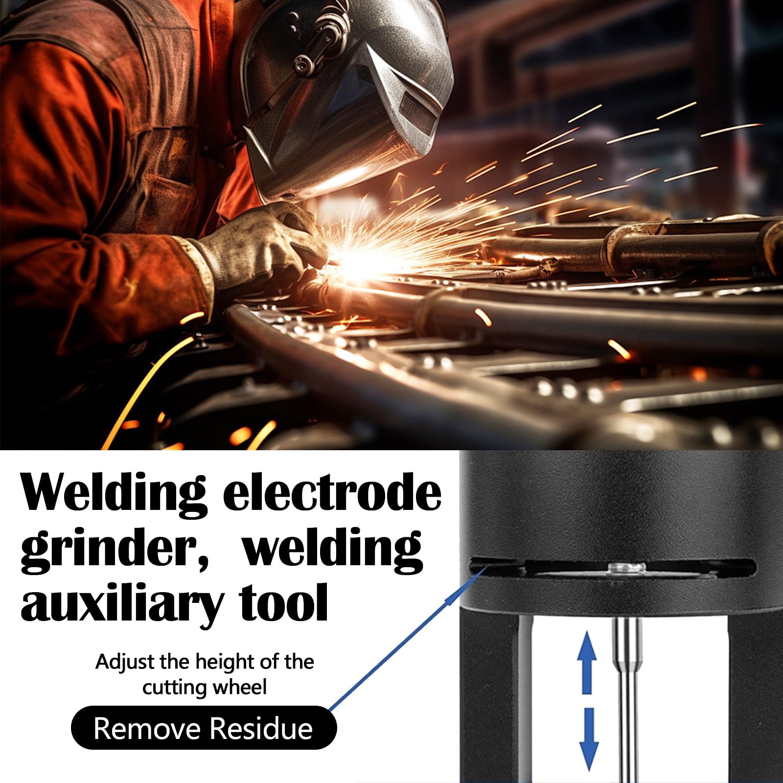 Afilador de Electrodos de Tungsteno, para Soldadura TIG Amoladora de Tungsteno Afilador de Electrodos de Tungsteno de Aleación de Aluminio Afilador de Electrodos de Tungsteno Multiángulo