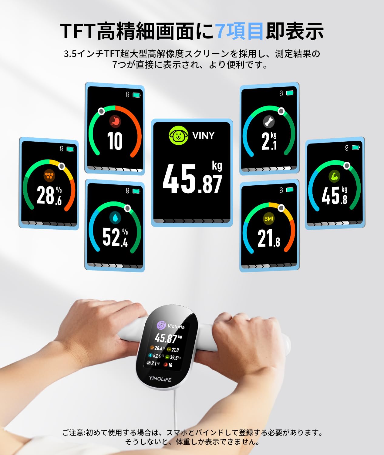 Amazon.co.jp: 【2025年モデル】【58項目分析 部位別測定 スマホ連動