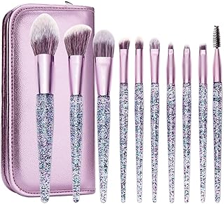 Juego de brochas de maquillaje, lleno de 10 p...