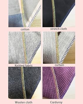 Heavy Duty Serger Overlock Machine, 1200RPM Electric Sewing Machine with LED Light, 3.5mm Max Thickness Seam, Overlock Width 4mm/5mm