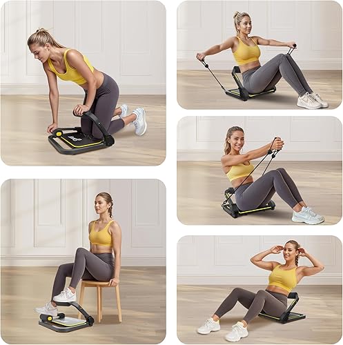 Miniatura 5 de Equipo de entrenamiento abdominal, máquina de abdominales para entrenamiento de estómago, máquina de entrenamiento de abdominales para el hogar,