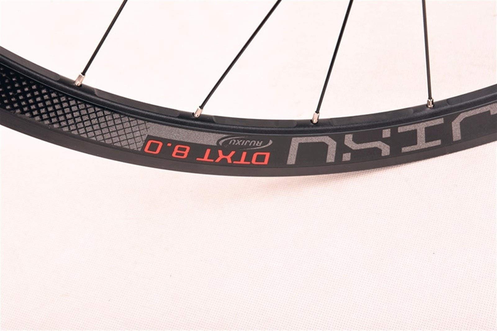 Radsport Felgen 700C Fahrradrad Rennrad-Radsatz 40mm Center Lock Scheibenbremse Doppelwandige Felgen Steckachse 12mm Abgedichtete Lagernabe Für 8-11 Speed Cassette Schwungrad