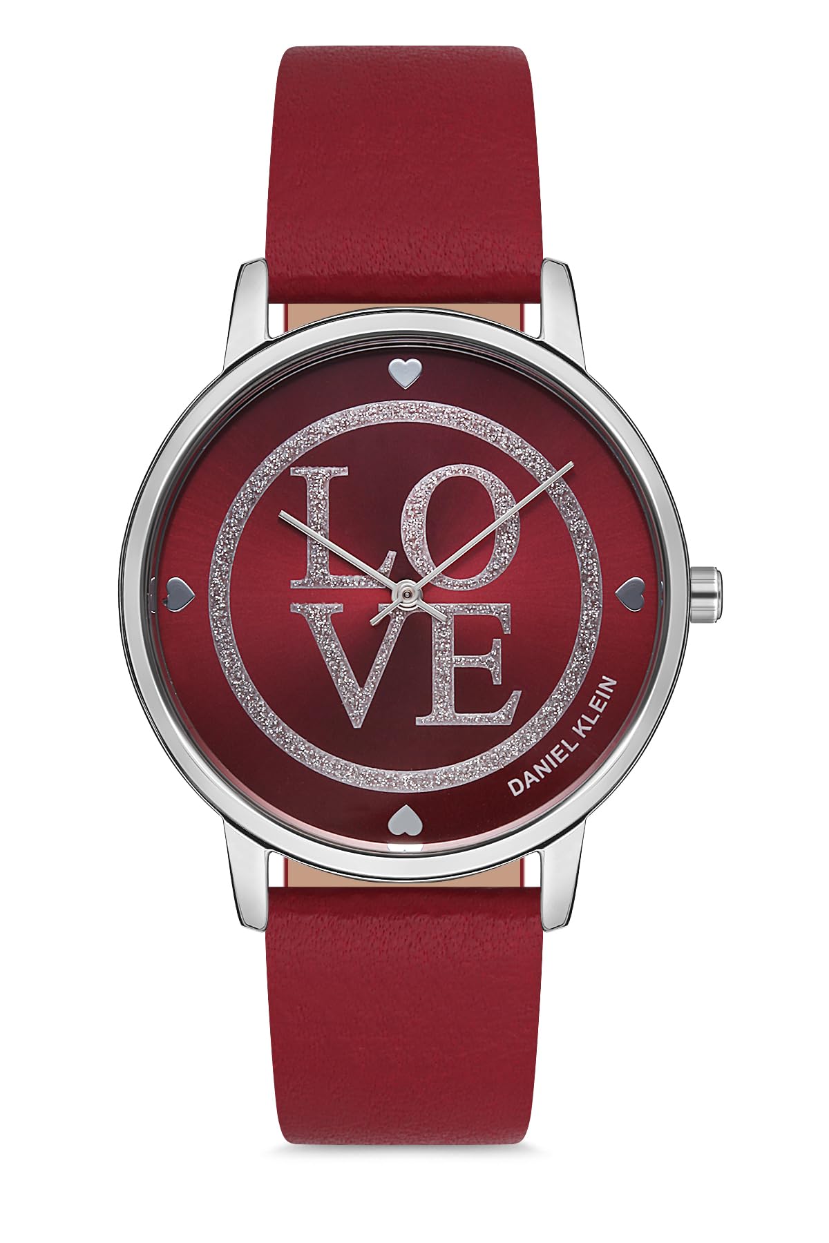 DANIEL KLEIN Analogue Red Dial Womens Watch-DK.1.12631-3 (B08VWNTRQ5) Amazon Price History, Amazon Price Tracker