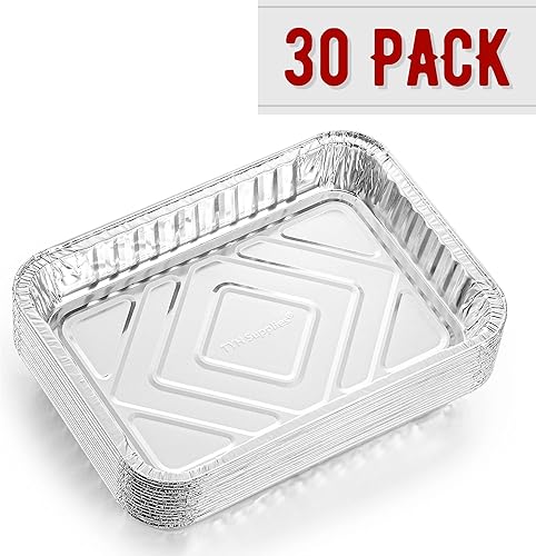 Miniatura 2 de Paquete de 30 forros para bandeja de goteo de grasa, compatibles con Weber 6415, Genesis, Genesis II LX 200 300, Pulse, Q, Traveler, Spirit,