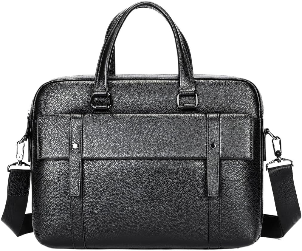 Horizontal Large Capacity Business Handbag Computer Bag Crossbody Bag Business Bag