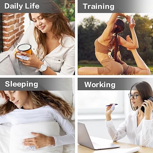 Miniatura 2 de Férula para dedos, 3 unidades estabilizadoras de articulaciones para artritis dedos rotos, inmovilización de nudillos, férula de dedo gatillo para