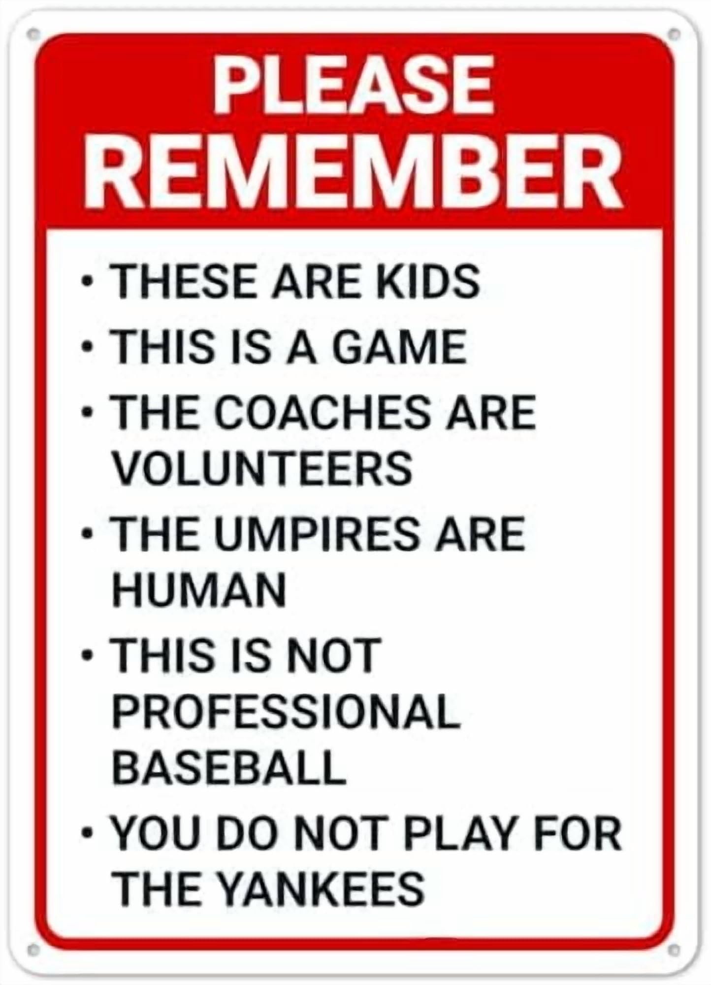 (2-Pack) Metal Tin Sign 8x12in Multicolored Minimalist Sign - Clear Warning for Home & Use