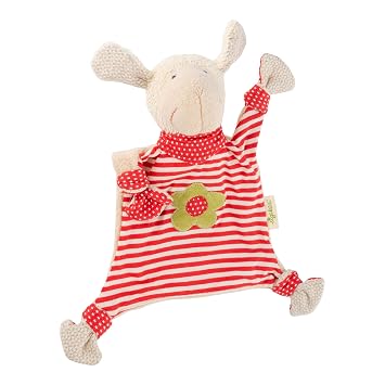 Sigikid 26 x 24 x 9 cm Geschenke Sheep Comforter Organic Red