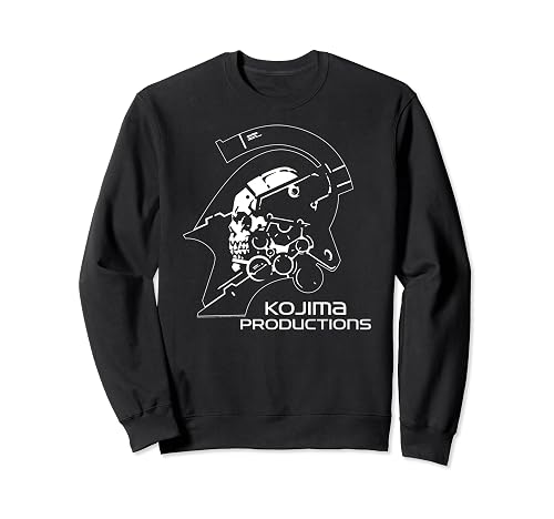 Kojima Productions White Video Gaming Merch Felpa