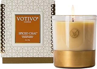 Spiced Chai 10 oz Holiday Candle | Soy Wax Blend | Fall & Seasonal Candle | Holiday Gifts | Holiday Home Decor | Long Burning & Highly Scented