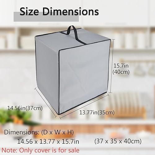 Miniatura 3 de Funda para freidora de aire, resistente al calor, impermeable, protección contra el polvo, funda para horno compatible con CHEFMAN Multifuncional