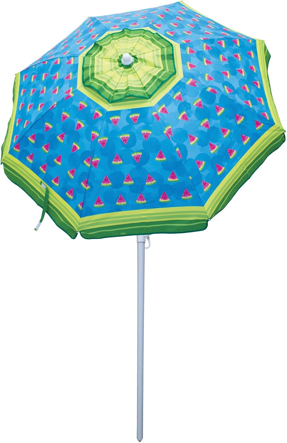Rio Beach Deluxe 6ft Sun Protection Beach Umbrella with Tilt