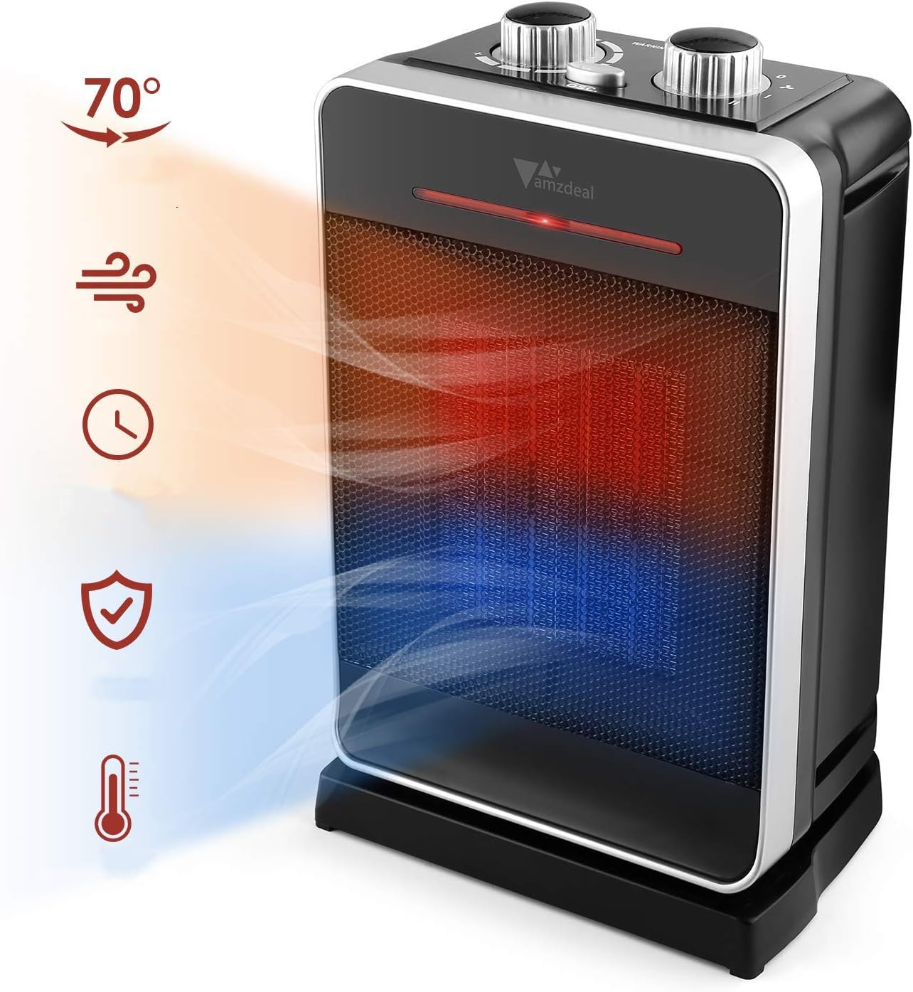 ventilatore wireless per stufa a legna