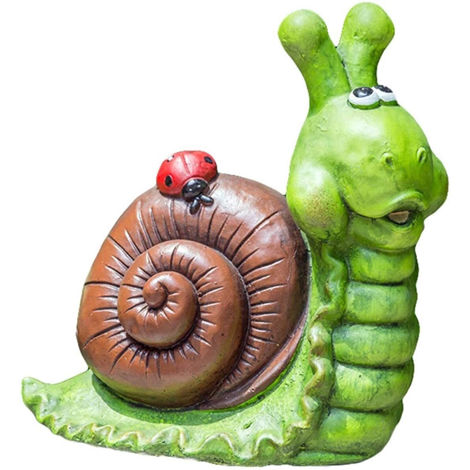 Figura De Caracol Alienígena De Resina – Estatua Decorativa Para Jardín Y Hogar, 12.8 Cm, Impermeable Y Resistente – Regalo Original Para Fans De Lo Extraterrestre
