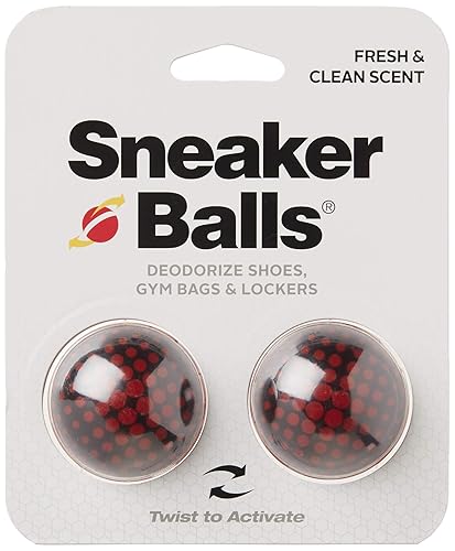 Sneaker Balls Odor-Fighting Shoe Fresheners, Eliminates Unpleasant Smells, Perfect for