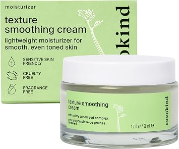 Cocokind Texture Smoothing Cream, Face Moisturizer with Squalane, Celery Seed and Cucumber, Face Lotion Moisturizer Face, Hydrating Face Cream | Face Moisturizer with Squalane, Celery Seed and Cucumber, Face Lotion Moisturizer Face, Hydrating Face Cream