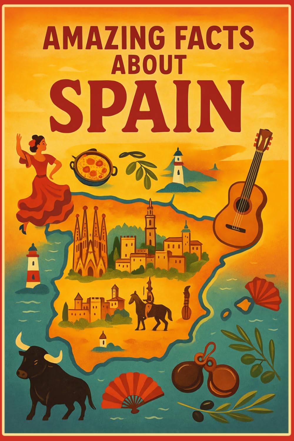 Amazing Facts About Spain: 300 Fascinating Trivia, Cultural Secrets & Hidden Gems Every Spain Lover Should Know: Discover Spanish History, Culture, ... Interactive Quiz & Comprehensive Glossary