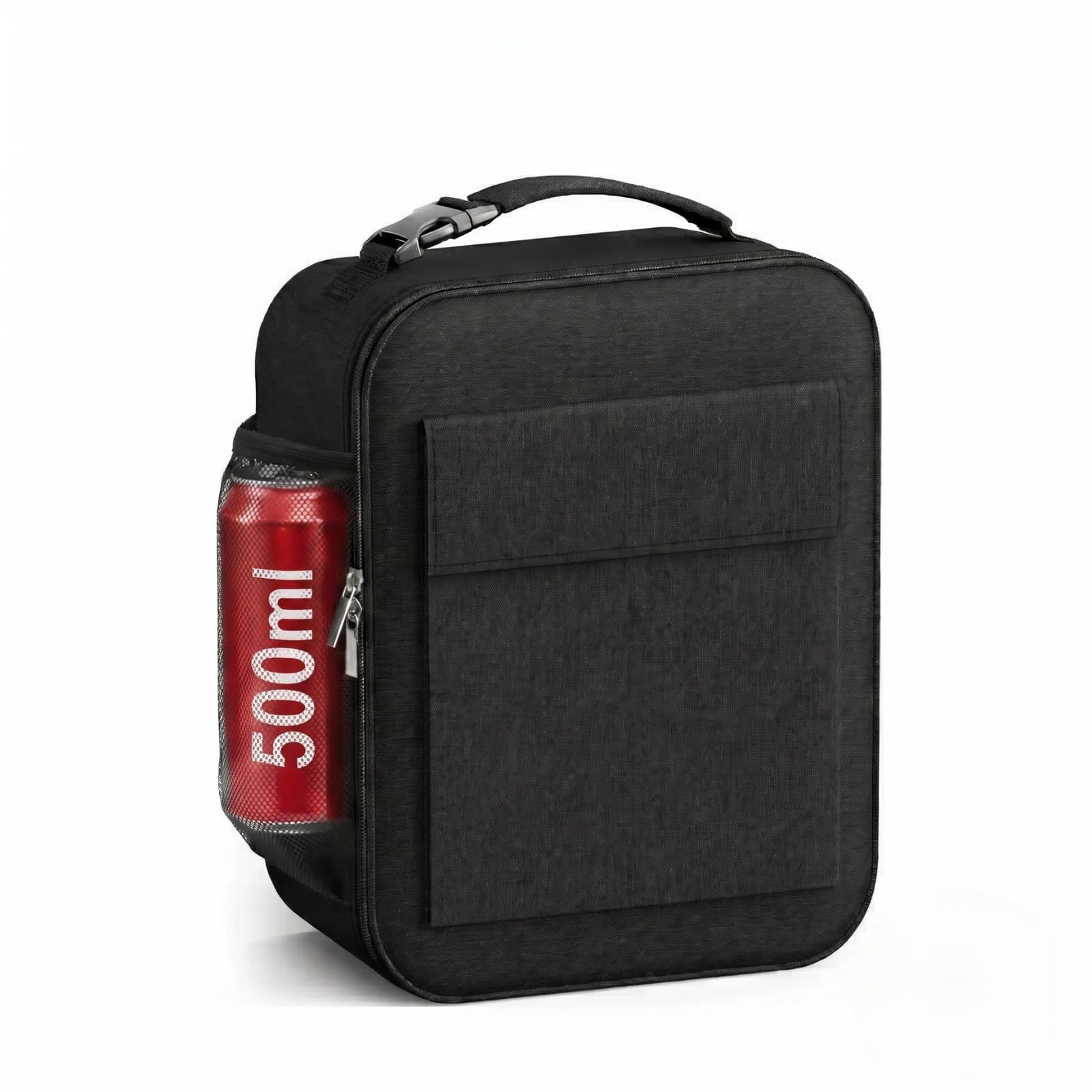 WOOFOOW Leakproof Insulated Lunch Bag for Men/Boys/Women, Large Capacity Packed Lunch Box Adults, Durable Thermal Lunch Cool Bag for Work, School, Travel (27 × 23 × 11 cm)