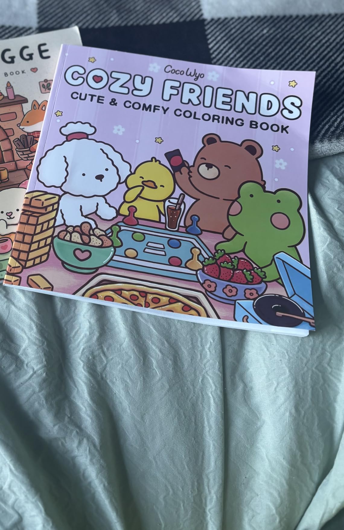 Cozy Friends: Coloring Book for Adults and Teens Featuring Super Cute ...