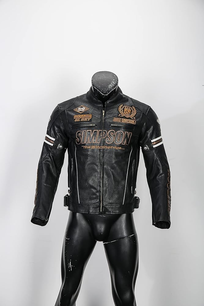 Amazon.co.jp: バイク ジャケット ウインタージャケット メンズ 中綿