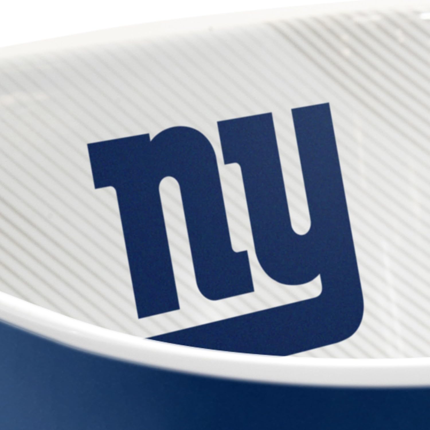 YouTheFan NFL Officially-licensed Large Party Bowl - 100% Melamine, dishwasher safe, BPA free - holds large bag of chips - sleek design - perfect for game day or any day
