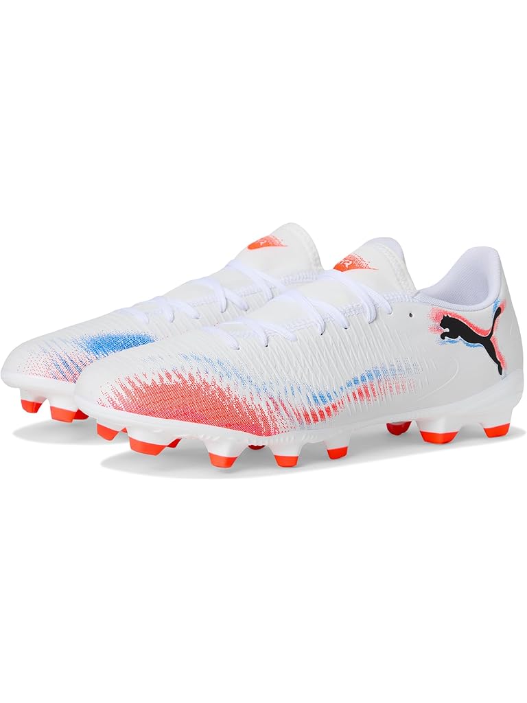 White PUMA Future 8 Play Firm, Artificial Ground Soccer Cleats