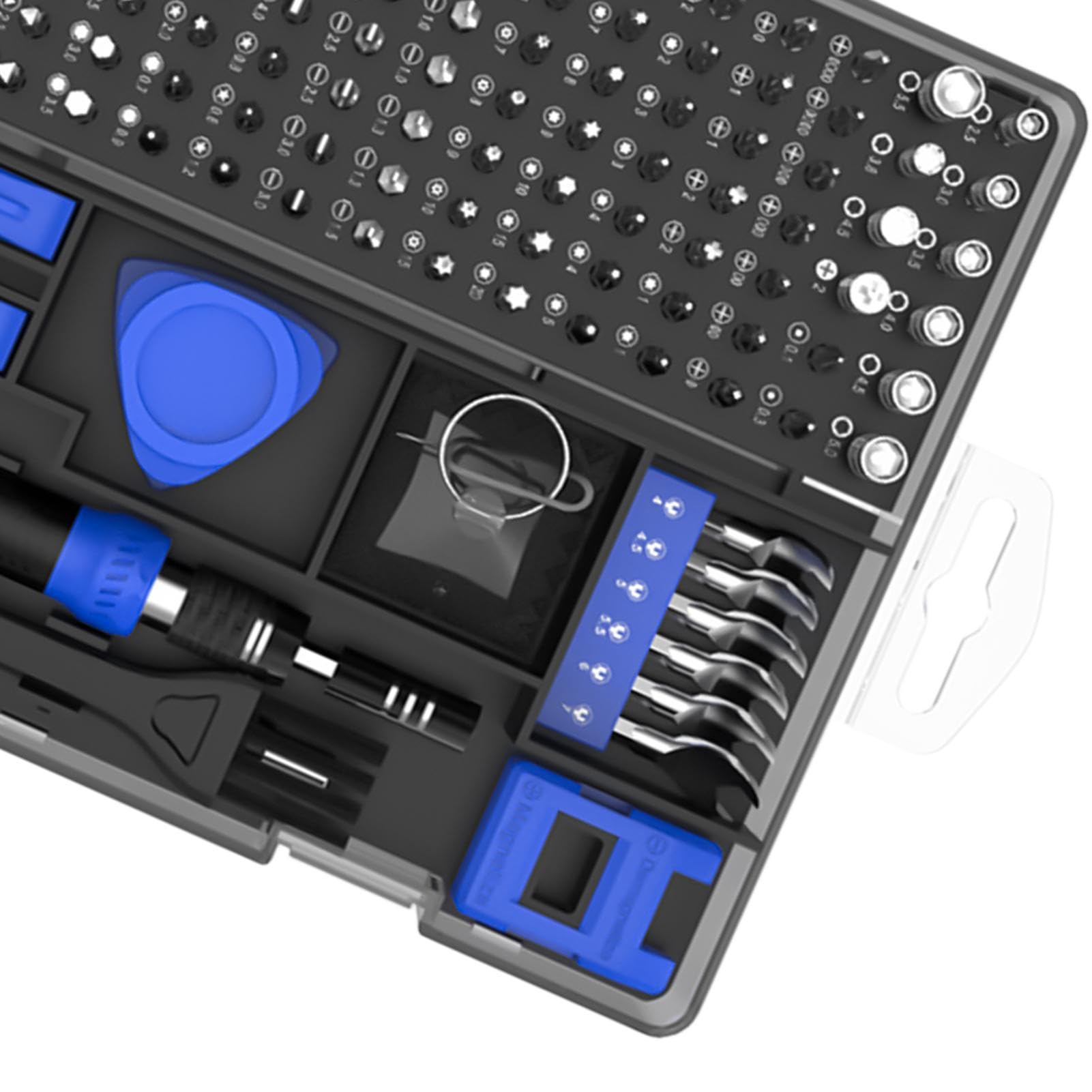 Juego de destornilladores de precisión 160 en 1 kit de reparación portátil | Destornillador de Precisión para Reparaciones en Hogar para Reparación de Teléfonos, Relojes, Gafas, Portát