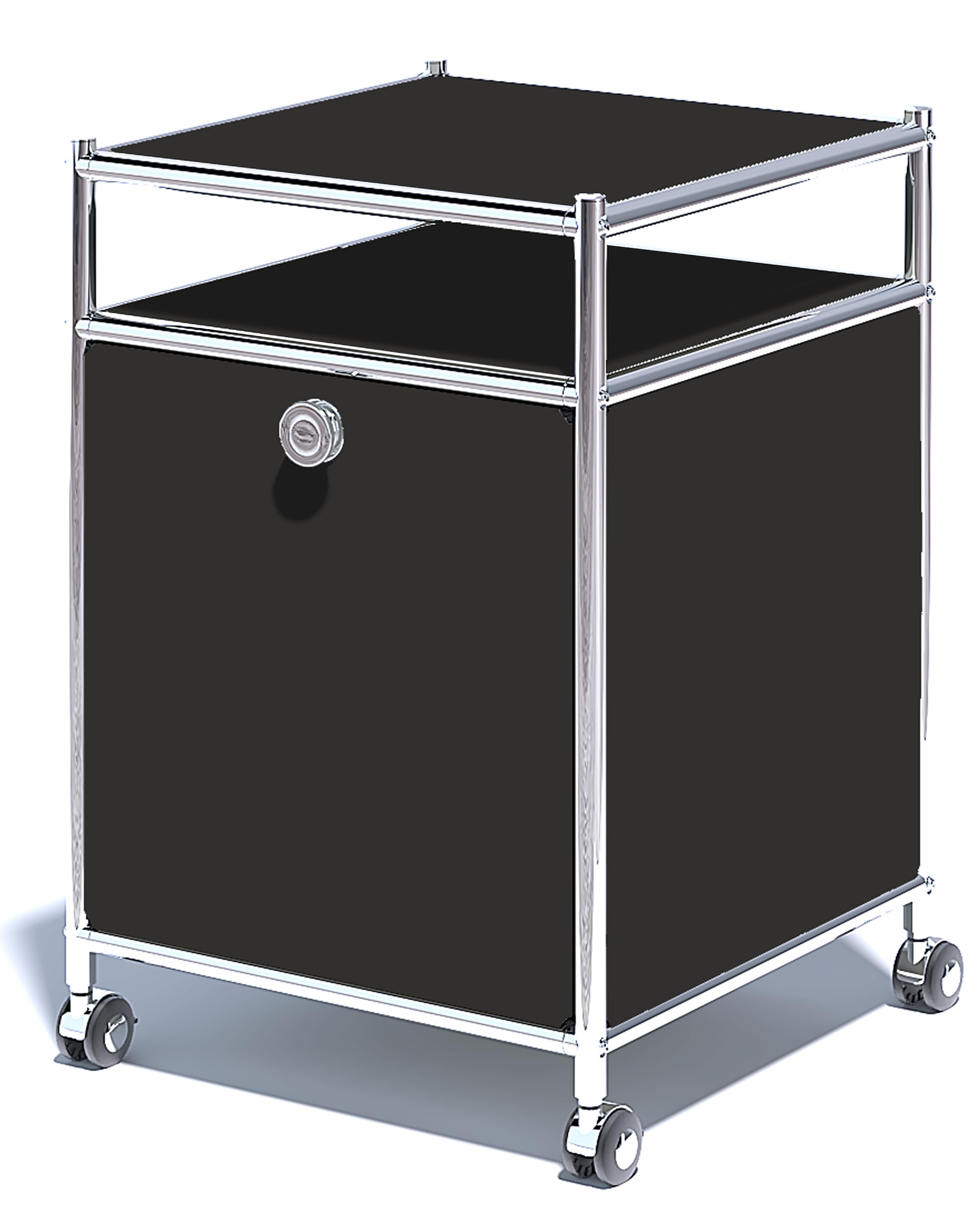 Chariot de rangement amovible pour éliminer le désordre dans le bureau et la chambre