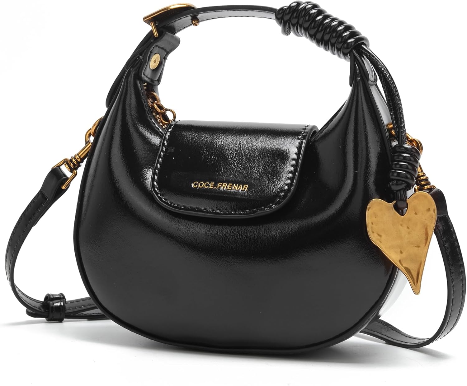 Women’s Shoulder Handbag, PU Leather Crossbody Purse with Adjustable Strap, Fashion Top Handle Bag for Daily Travel