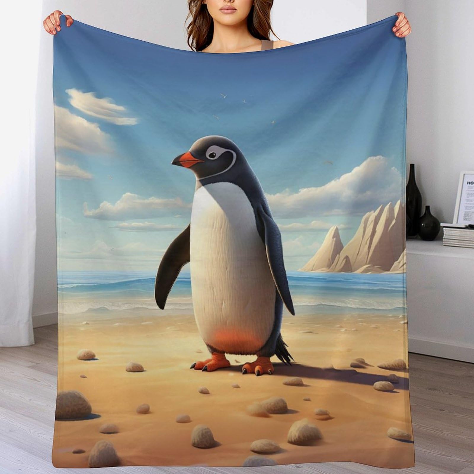 Manta de franela para sofá ideal para tardes de películas y lectura