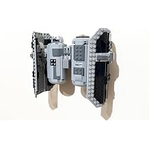 3Dudes & Dad Wall Mount Display Bracket Compatible with LEGO  Star Wars TIE Bomber - Custom Designed Storage Hook for Set 75347-3D Printed Plastic - Supplied with Mounting Hardware