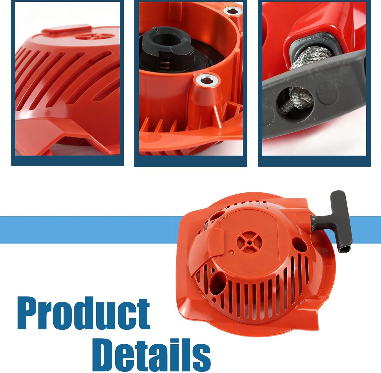 578992501 596249001 Recoil Starter Assembly with Pull Cord Compatible with Husqvarna 525L 525LS 525LST 525RS String Trimmer Parts