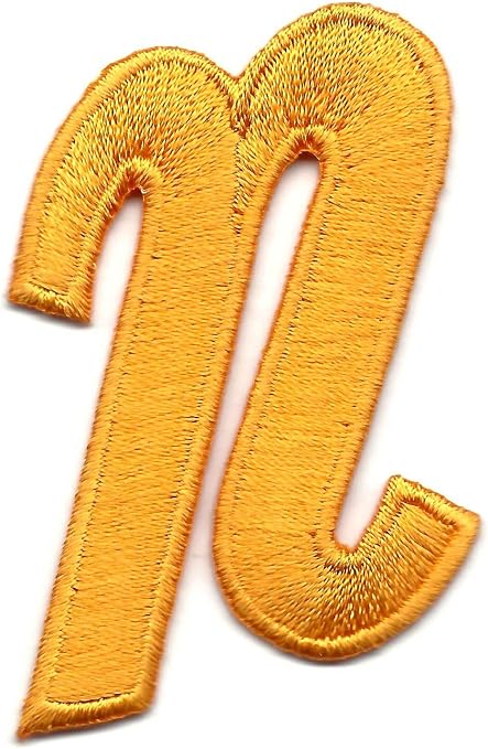 Amazon.com: Letras – Letra dorada, amarilla, 2.0 in, letra \