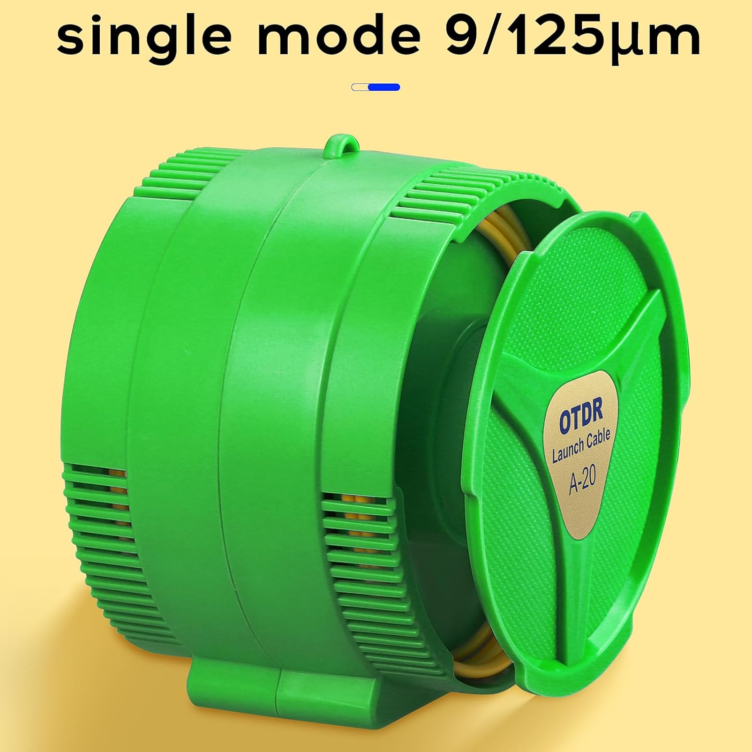 OTDR Dead Zone Eliminator Fiber Optic Transmission Launch Cable Box SC/UPC-LC/UPC 1KM Singlemode Testing Extension line Transmission Cable Ring Test Tools 1000m Test Tool