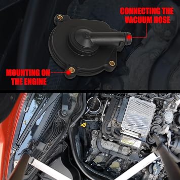 RANSOTO PVC Vent Valve Crankcase Breather Oil Separator Cover and Camshaft Expansion Plug Kit Compatible with Mercedes ML350 C230 C300 E350 C350 SLK300 ML450 Replace 2720100631 0009985690 0009986590