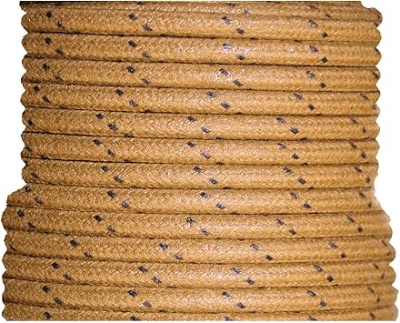 Amazon Com Cloth Braided Primary Wire Brown With Black Tracers 10 Gauge 10 Foot Length Industrial Scientific