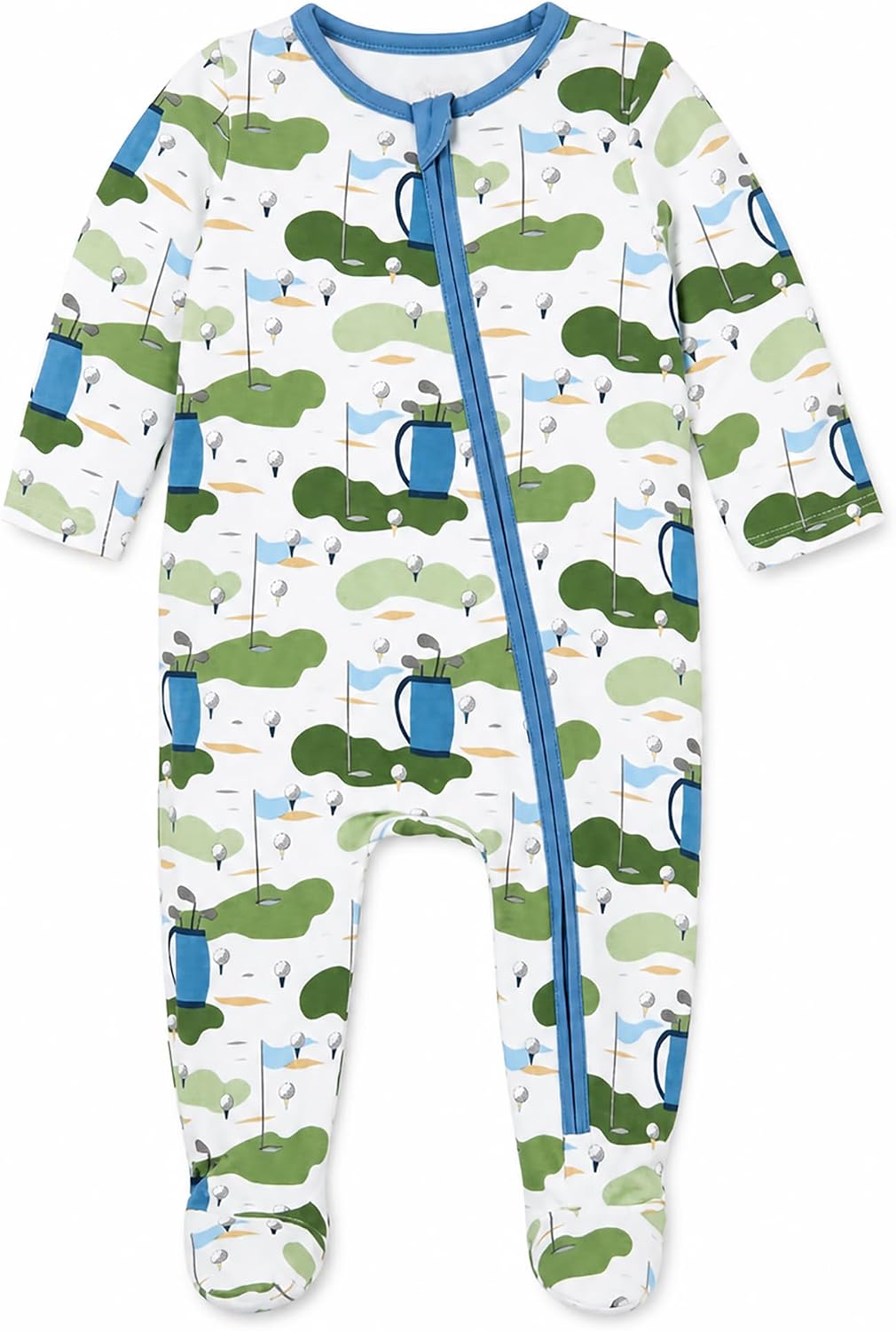 Mud Pie baby-boys Mud Pie Baby Boys Golf Footed SleeperMud Pie Baby Boys Golf Footed Sleeper