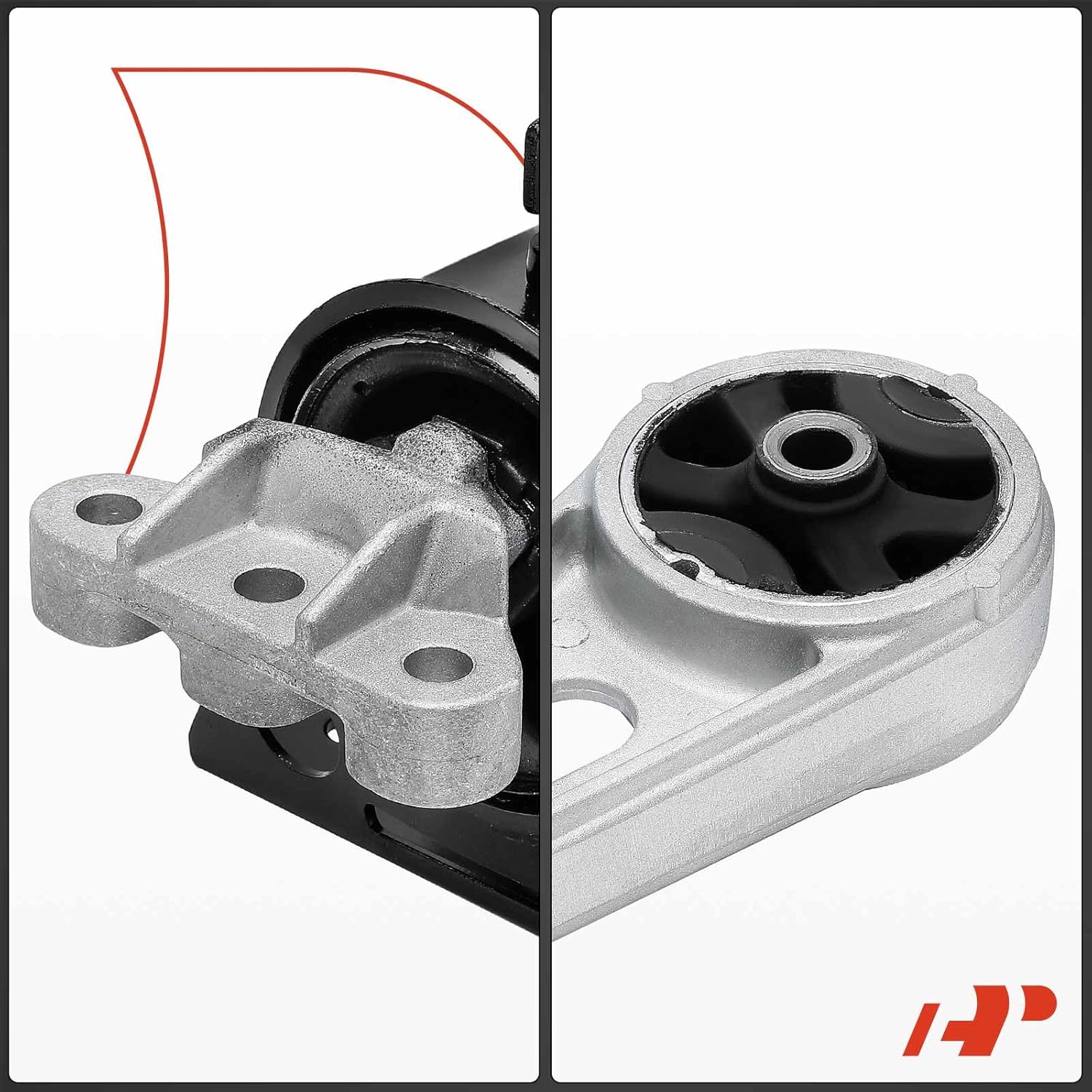 A-Premium 2PCS Engine Motor Mount and Torque Strut Mount Set Compatible with Chevrolet Spark 2013 2014 2015, 1.2L