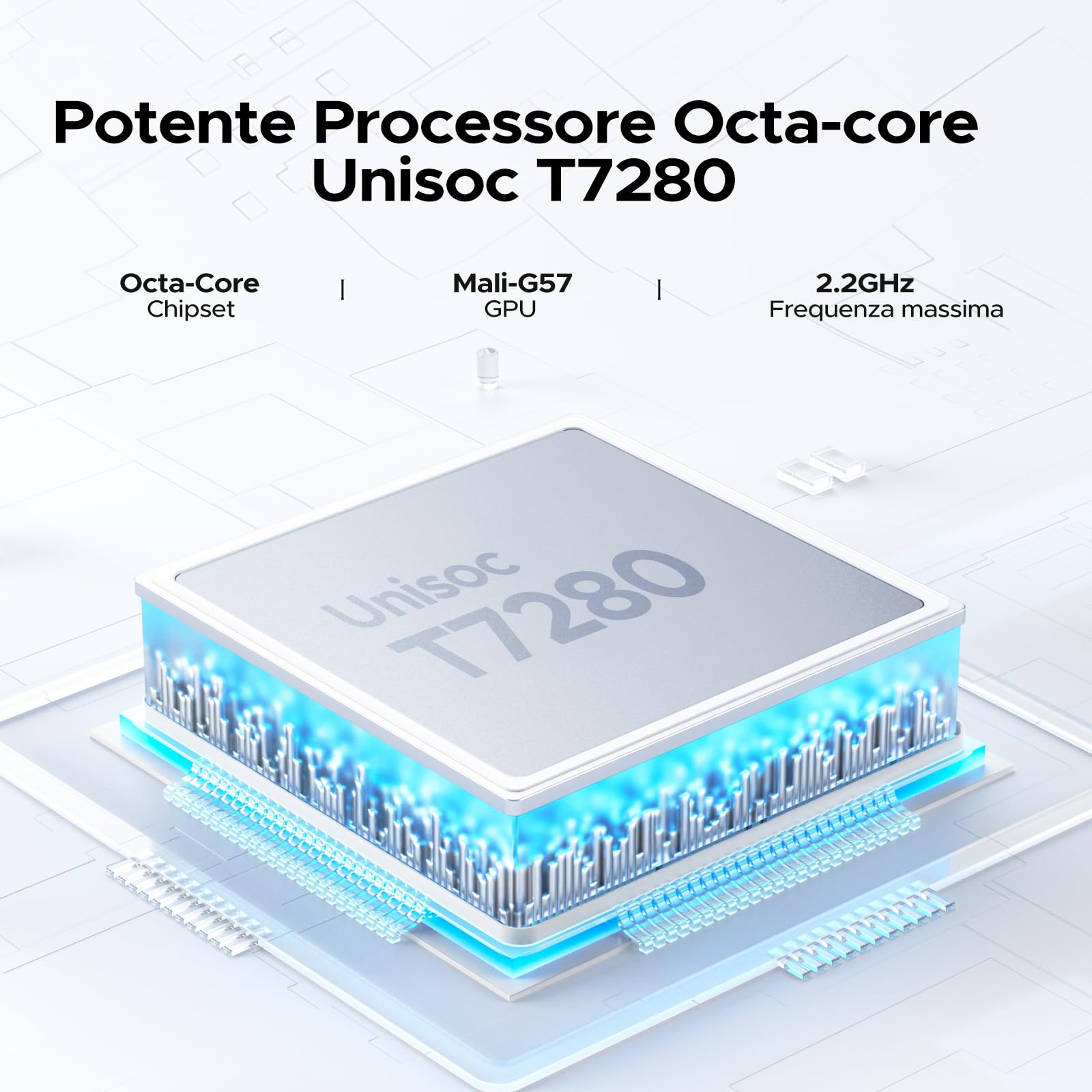 DOOGEE U13 Android 16 Tablet 13 Pollici, 32GB+256GB, 11000mAh Batteria+7,5 mm Telaio, UNISOC T7280 Octa Core, 13MP+5MP Tablet con Tastiera, Quattro Altoparlanti/Widevine L1/Face ID/GPS/BT5.0/OTG- Nero