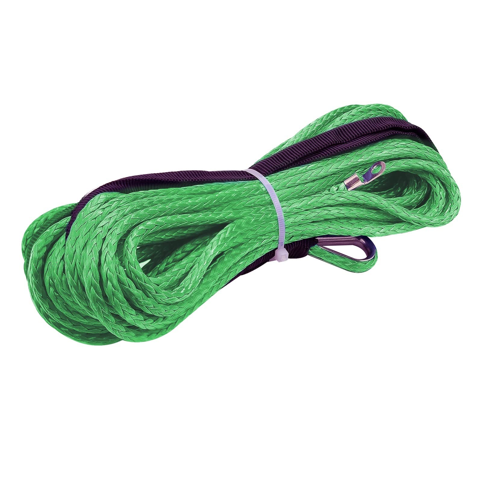 Abschleppseil 15 m / 6 mm Abschleppseil Seil Schnur Kunstfaser 5500 lbs/7000 lbs/7700 lbs Abschleppseile (Color Name : Green)