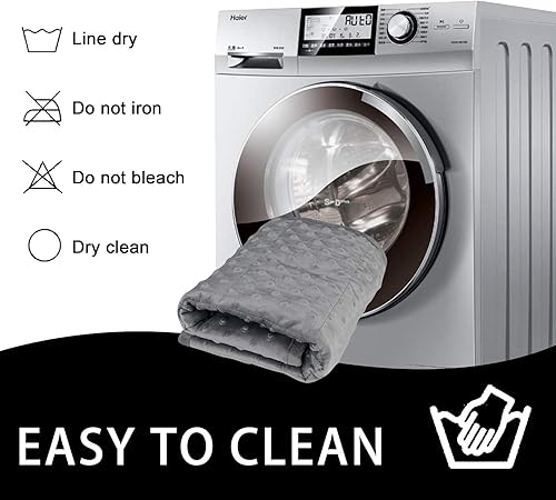 Miniatura 6 de CHHKON Manta con peso para niños y adolescentes, manta con peso impresa de 7 libras (estilo 8, 41 x 60 pulgadas, 7 libras)