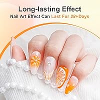 Vista 5 de JODSONE Arte de uñas de gel transparente 3D, 0.51 oz (15 g) de gel transparente para esculpir para diseño de uñas 3D, moldeado de textura
