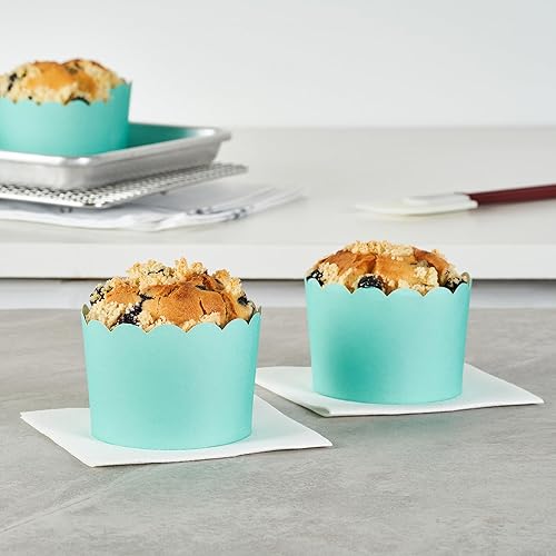 Miniatura 220 de Restaurantware Panificio Premium - Taza de papel Kraft de 10 onzas para hornear, tazas de papel para hornear, perfectas para magdalenas, cupcakes