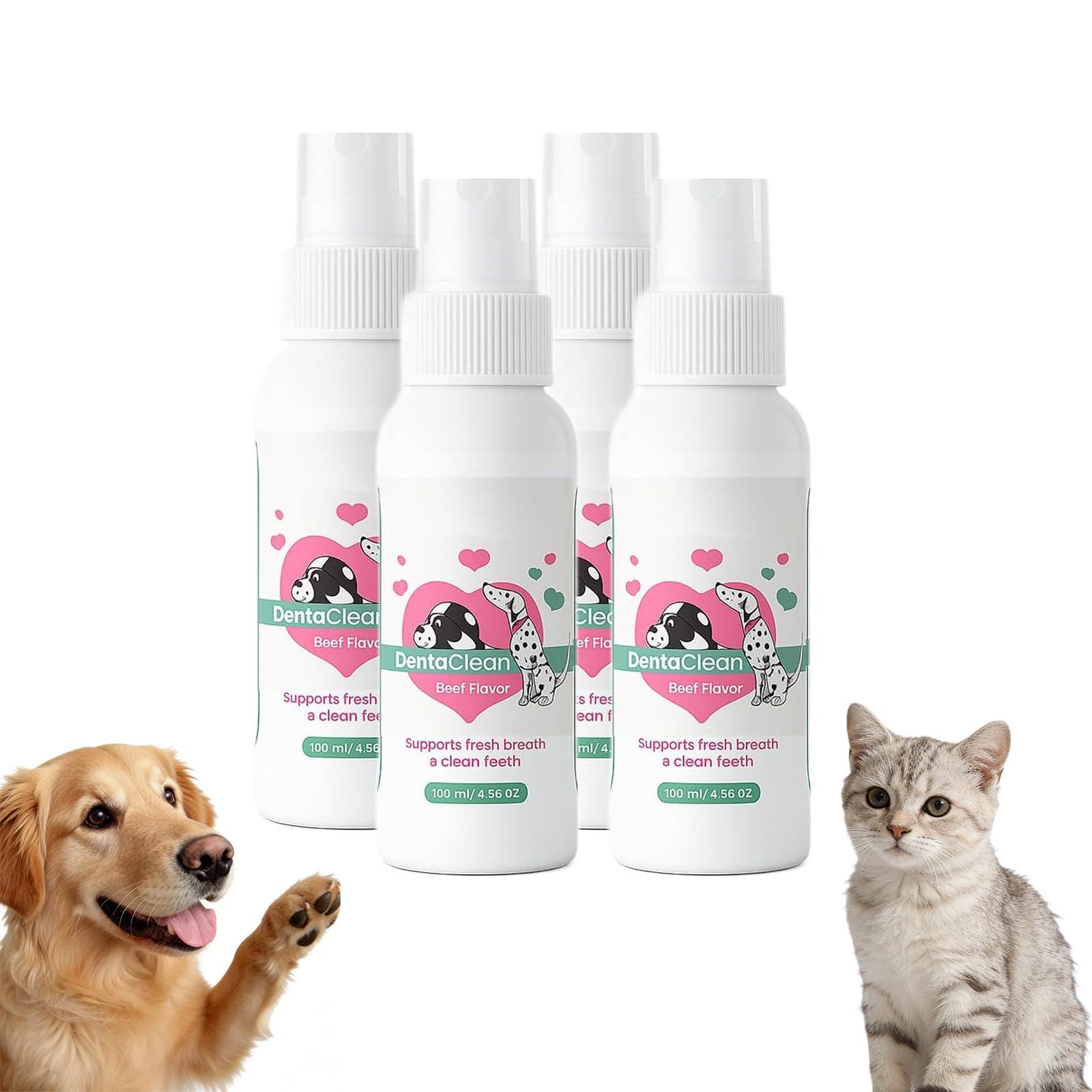 2026 New Spray for Dogs & Cats - Natural No-Brush Oral Care, Paw Guardian Dental Spray, Daily Plaque & Tartar Remover, Breath Freshener & Gum Health Support (3pcs) — view 8