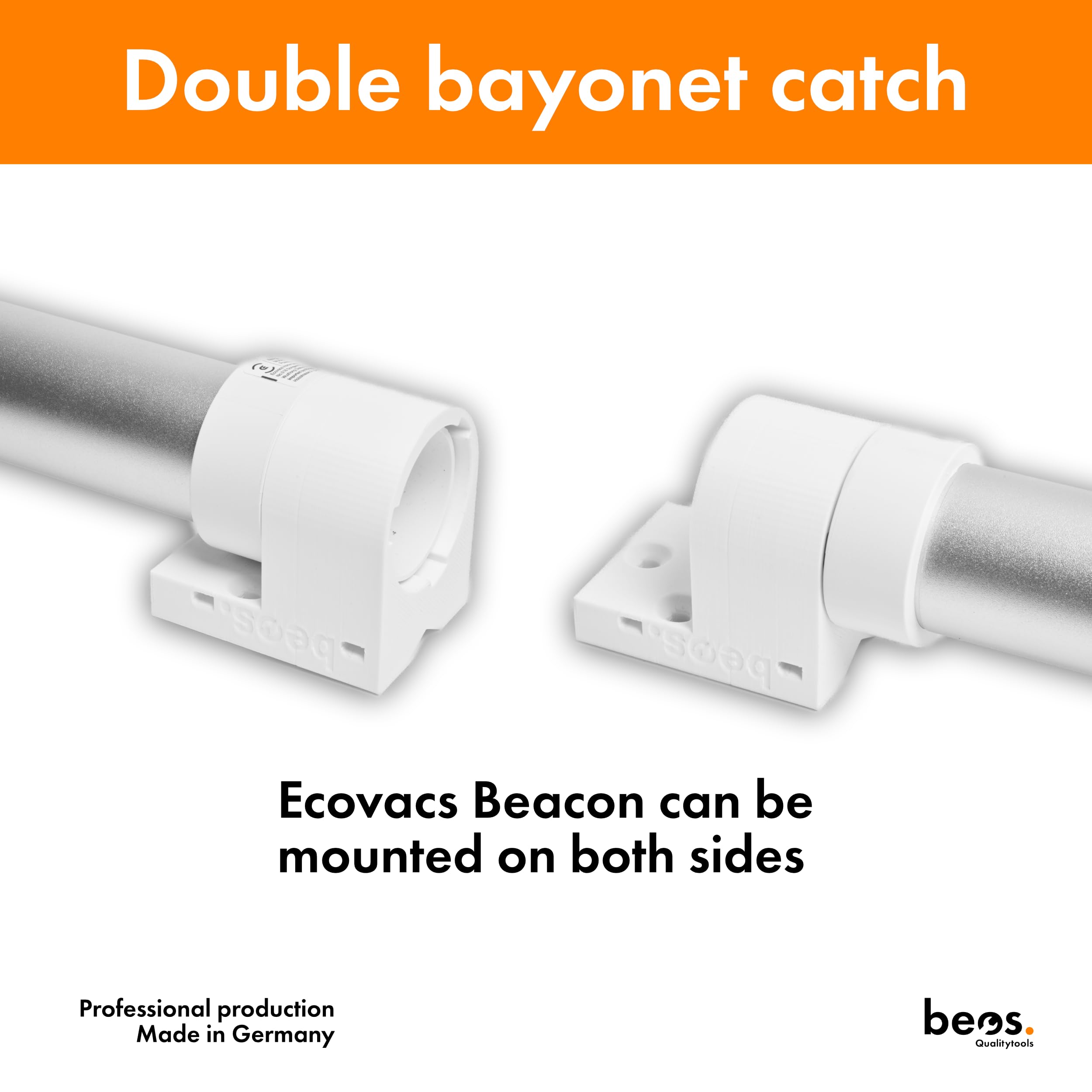beos Premium Wall Mount for Ecovacs Beacon Antenna - Compatible with The Navigation Beacon for The Goat-G1 Series - Image 4