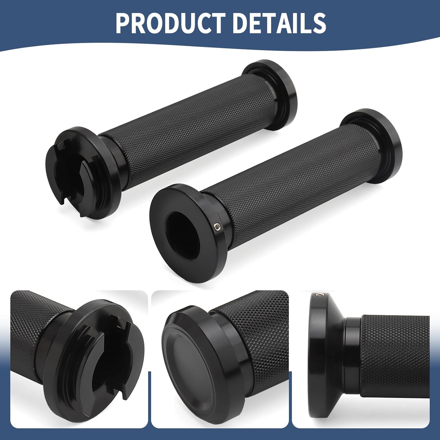 Motorcycle Grips Handlebar Hand Grips Fit for Harley 2021-2025 Sportster S RH1250S Pan America 1250 RA1250 Special RA1250S 22-25 Nightster RH975 23-25 Nightster Special RH975S