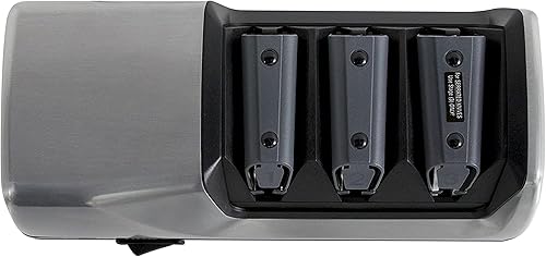 Miniatura 2 de Chefs Choice afilador de cuchillos profesional de 3 capas afilador de 120 diamantes Metal cepillado