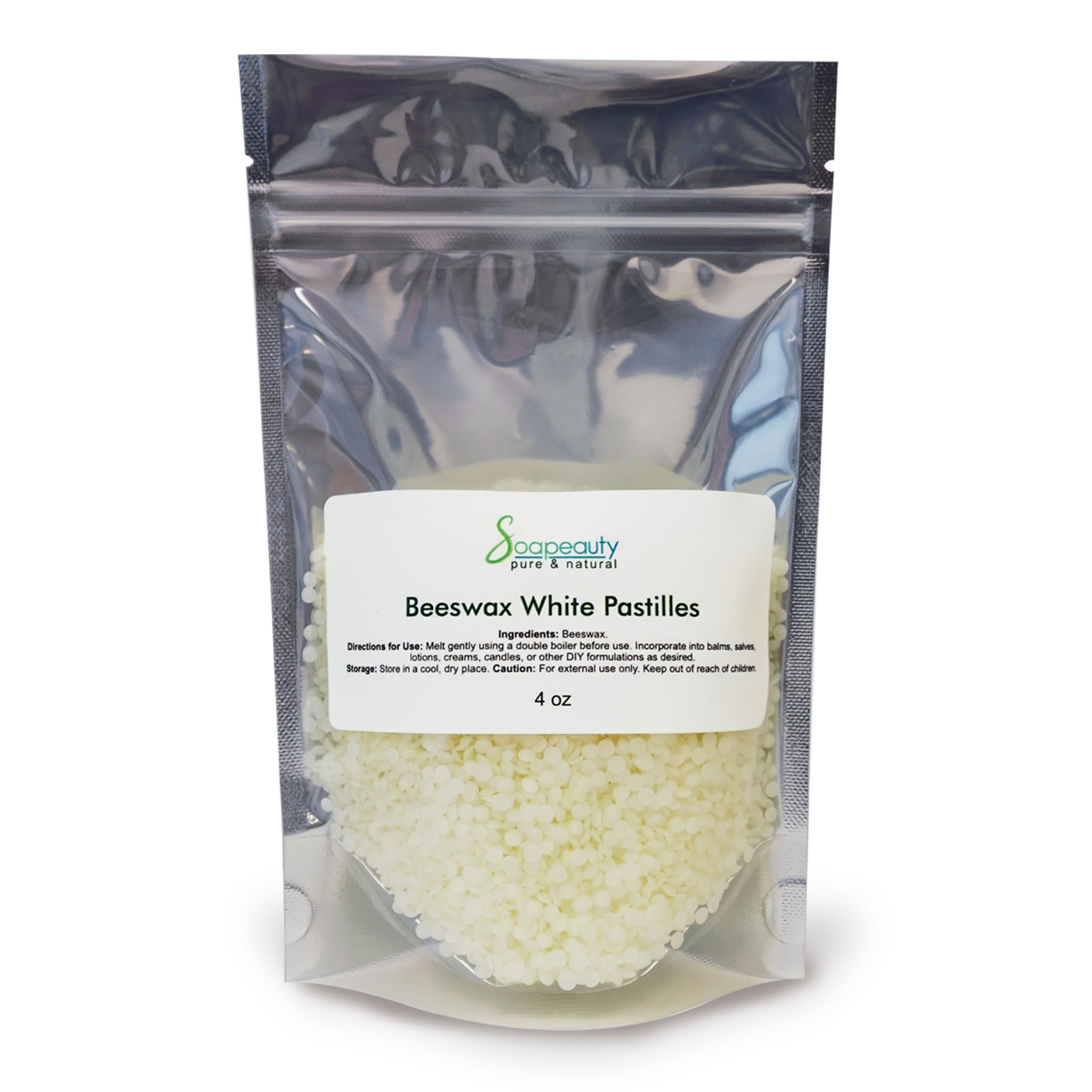 Soapeauty White Beeswax Pastilles